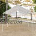 Ktaxon 20'X10' Carport Car Canopy Versatile Shelter Car Shed with 6 Foot Tubes White   